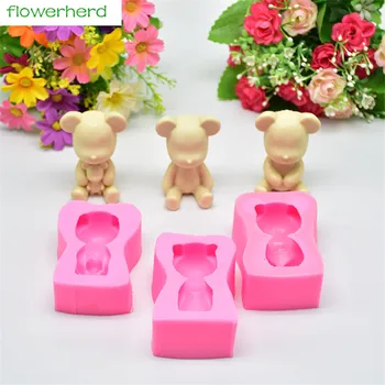 3pcs Cute Bear Handmade Silicone Soap Molds 3D DIY Soap Mold For Soap Candle Making DIY Gift for Friends Home Decoration
3pcs Cute Bear Handmade Silicone Soap Molds 3D DIY Soap Mold For Soap Candle Making DIY Gift for Friends Home Decoration