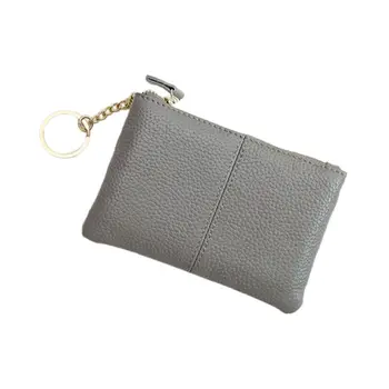 Portable Genuine Leather Coin Card Key Ring Wallet Pouch Mini Purse Zipper Small Change Bag
Portable Genuine Leather Coin Card Key Ring Wallet Pouch Mini Purse Zipper Small Change Bag