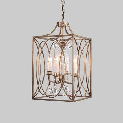 Modern square bird cage Pendant Light iron For Lobby Dining Room Arts Decoration lighting Antique Simple Pendant Lamp E14
Modern square bird cage Pendant Light iron For Lobby Dining Room Arts Decoration lighting Antique Simple Pendant Lamp E14
