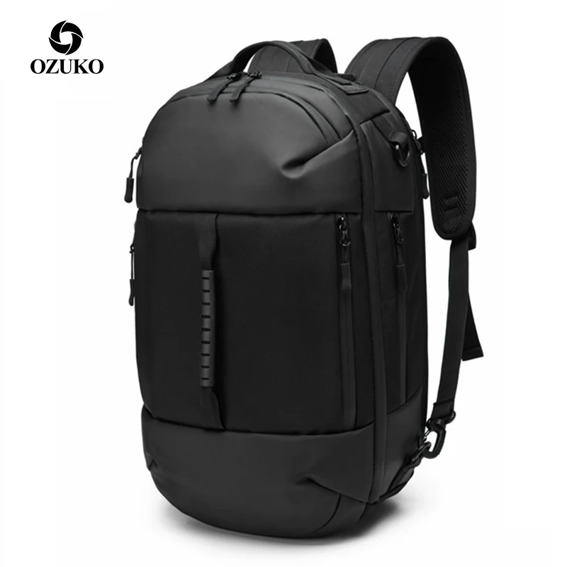 OZUKO Male Multifunctional Black 15.6 inch Laptop Backpack Men Waterproof Large Capacity Backpacks Travel Bags Mochila New 2019
OZUKO Male Multifunctional Black 15.6 inch Laptop Backpack Men Waterproof Large Capacity Backpacks Travel Bags Mochila New 2019