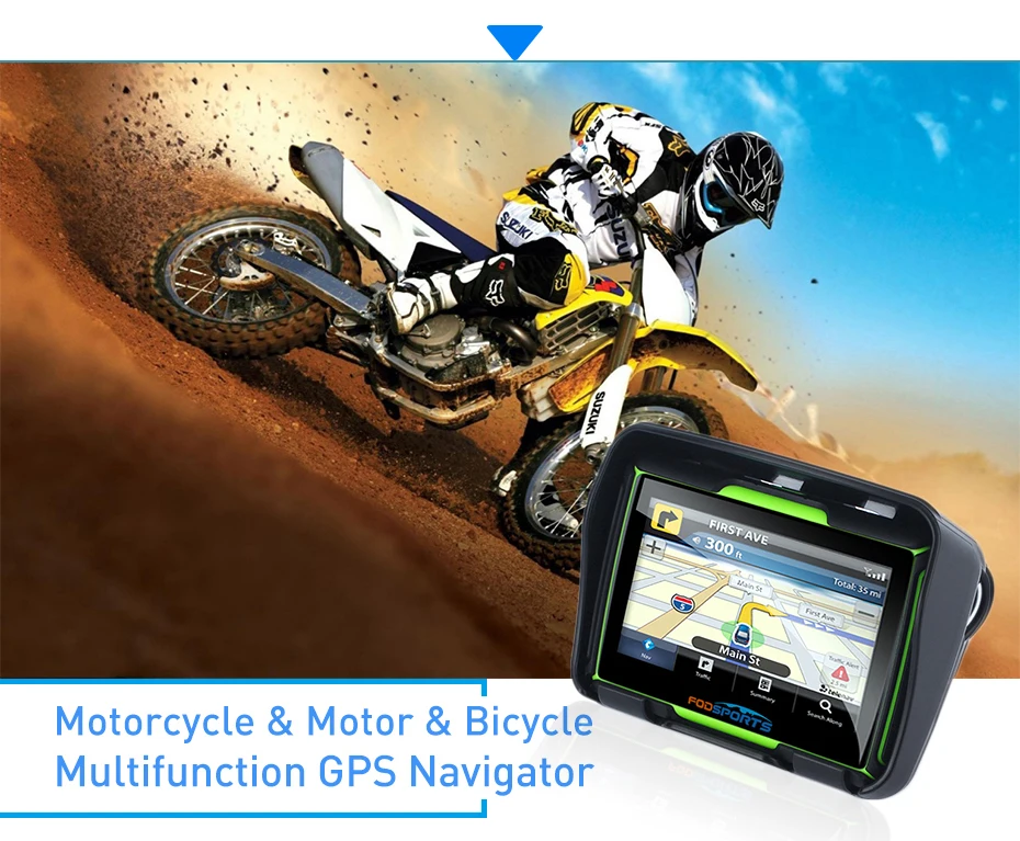 motorcycle motorbike GPS navigator