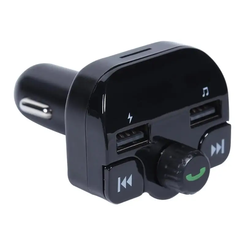 A15 Bluetooth FM Transmitter Wireless Handsfree Car Kit MP3 Player USB Charger Easy Charging Vehicle Battery Voltage Display | Автомобили