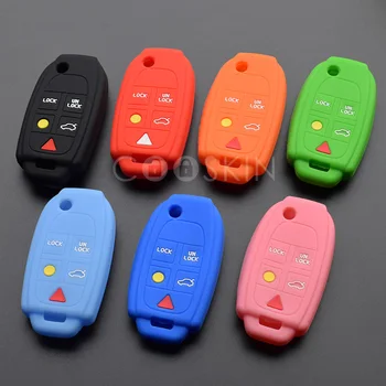 100pcs/lot silicone rubber car key case cover for volvo XC90 S80 5 button floding key cover shell case protect shell accessories
100pcs/lot silicone rubber car key case cover for volvo XC90 S80 5 button floding key cover shell case protect shell accessories