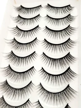 2018 New 10 pairs natural false eyelashes fake lashes long makeup 3d mink lashes extension eyelash mink eyelashes for beauty 32
2018 New 10 pairs natural false eyelashes fake lashes long makeup 3d mink lashes extension eyelash mink eyelashes for beauty 32