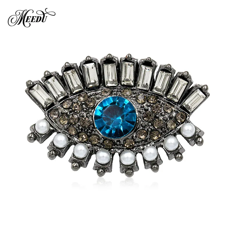 Antique Silver Color Plated Metal Blue and Grey Crystal Eye Brooch Pins for Women Costume Jewelry
Antique Silver Color Plated Metal Blue and Grey Crystal Eye Brooch Pins for Women Costume Jewelry