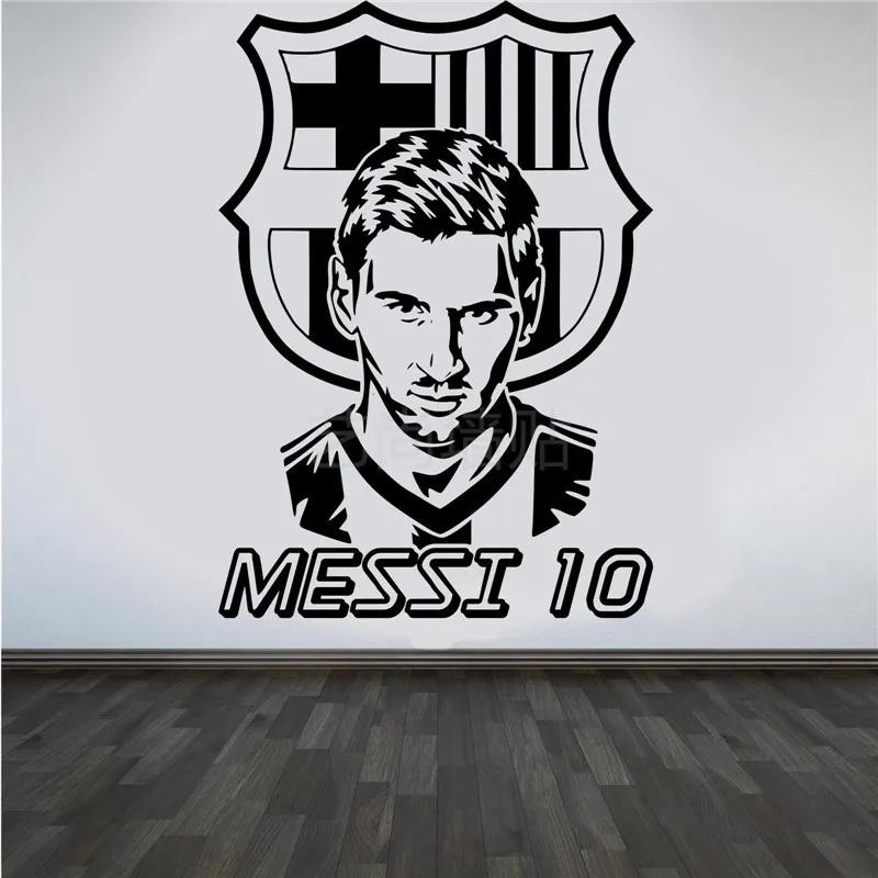DIY gift Messi Football Soccer Wall Stickers Decal Poster Room Decor Wallpaper Fan Gifts
DIY gift Messi Football Soccer Wall Stickers Decal Poster Room Decor Wallpaper Fan Gifts