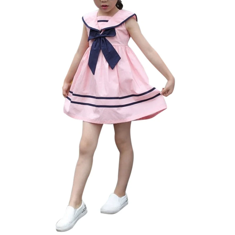 Kids Baby Girls Dress School Girls Sailor Vestidos Bow Navy Captain Costume Suit Party Dresses Clothes
Kids Baby Girls Dress School Girls Sailor Vestidos Bow Navy Captain Costume Suit Party Dresses Clothes