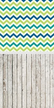 HUAYI 5x7ft green chevron and white wood newborn backdrop D-9748 
HUAYI 5x7ft green chevron and white wood newborn backdrop D-9748