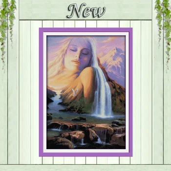 Women and nature,print on cloth DMC 14CT 11CT Cross Stitch kit,embroider needlework Set,beauty sexy girl Oil painting home decor
Women and nature,print on cloth DMC 14CT 11CT Cross Stitch kit,embroider needlework Set,beauty sexy girl Oil painting home decor