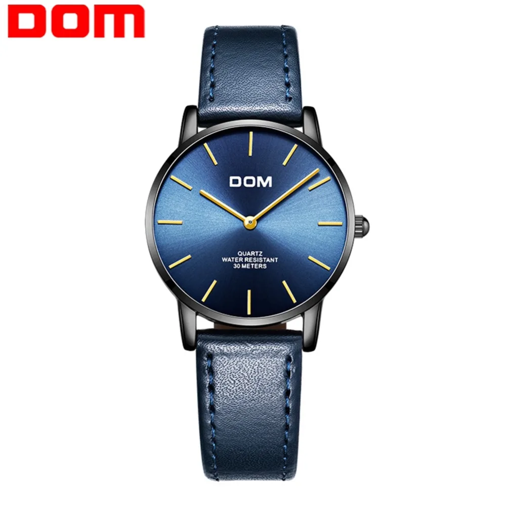 DOM Top Brand Luxury Watches Women Creative Fashion Quartz Watch For Reloj Mujer Ladies Wrist Watch Relogio Feminino G-36BL-2MT
DOM Top Brand Luxury Watches Women Creative Fashion Quartz Watch For Reloj Mujer Ladies Wrist Watch Relogio Feminino G-36BL-2MT