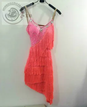 New style Latin dance costumes senior sexy tassel latin dance dresses for women latin dance competition dresses S-4XL
New style Latin dance costumes senior sexy tassel latin dance dresses for women latin dance competition dresses S-4XL