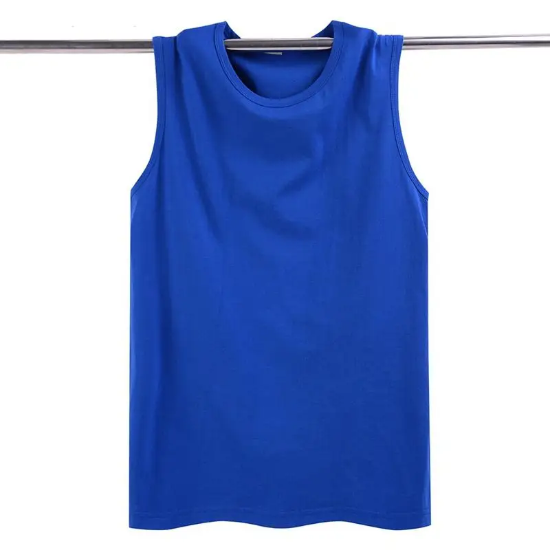 Summer Fitness Sweatshirt Loose Men's Vest Low Price Cotton XL 3XL 4XL 5XL Sleeveless Blue
Summer Fitness Sweatshirt Loose Men's Vest Low Price Cotton XL 3XL 4XL 5XL Sleeveless Blue