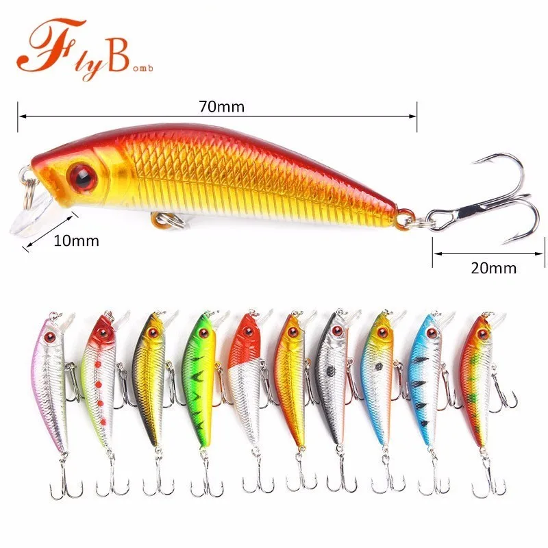 Colorful Simulation Bait 7cm/8.5g Artificial Crankbait Wobblers Lure High Carbon Steel Fish Hook Fishing Gear 10 Colors Q1192CMI
Colorful Simulation Bait 7cm/8.5g Artificial Crankbait Wobblers Lure High Carbon Steel Fish Hook Fishing Gear 10 Colors Q1192CMI