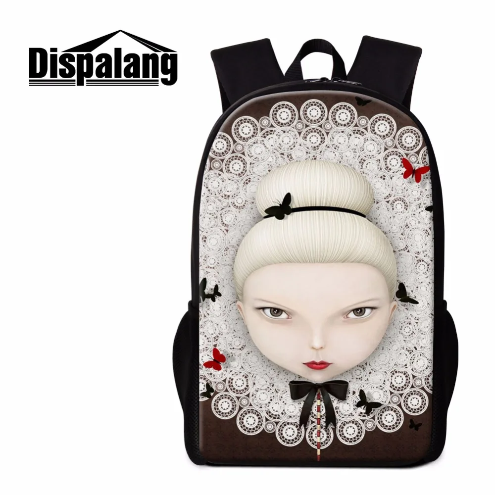 Dispalang Cartoon Backpack for Girls Doll print School Bookbags Designer Back Pack for Children Girly Rucksacks Student Mochilas
Dispalang Cartoon Backpack for Girls Doll print School Bookbags Designer Back Pack for Children Girly Rucksacks Student Mochilas