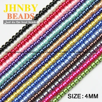 JHNBY High quality 4MM 200pcs Candy Bead Round Assorted Colorful ball lacquer that bake Glass Loose Beads Jewelry Bracelet DIY
JHNBY High quality 4MM 200pcs Candy Bead Round Assorted Colorful ball lacquer that bake Glass Loose Beads Jewelry Bracelet DIY