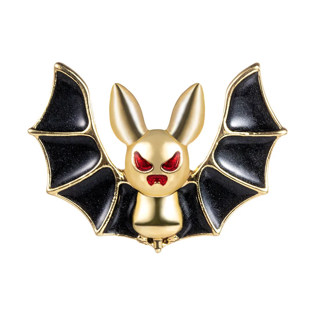 Cutely Bat Brooch for Party Shell Metal Crown Blue Crystal Enamel Pin Black Animal Brooch for Women Jewelry Accessories z0604
Cutely Bat Brooch for Party Shell Metal Crown Blue Crystal Enamel Pin Black Animal Brooch for Women Jewelry Accessories z0604