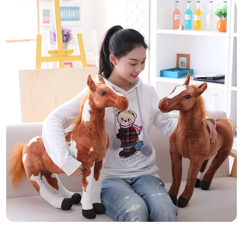 simulation standing horse plush toy large 60cm soft doll surprised birthday gift w1892
simulation standing horse plush toy large 60cm soft doll surprised birthday gift w1892