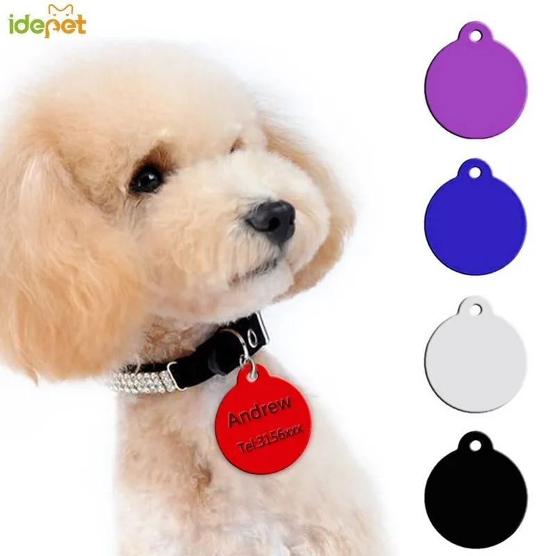 Custom Engraved Pet Dog Tags Personalized Cat Puppy ID Name Collar Tag Collar Accessories Anti-lost Stainless Steel Id Tags 38S2
Custom Engraved Pet Dog Tags Personalized Cat Puppy ID Name Collar Tag Collar Accessories Anti-lost Stainless Steel Id Tags 38S2