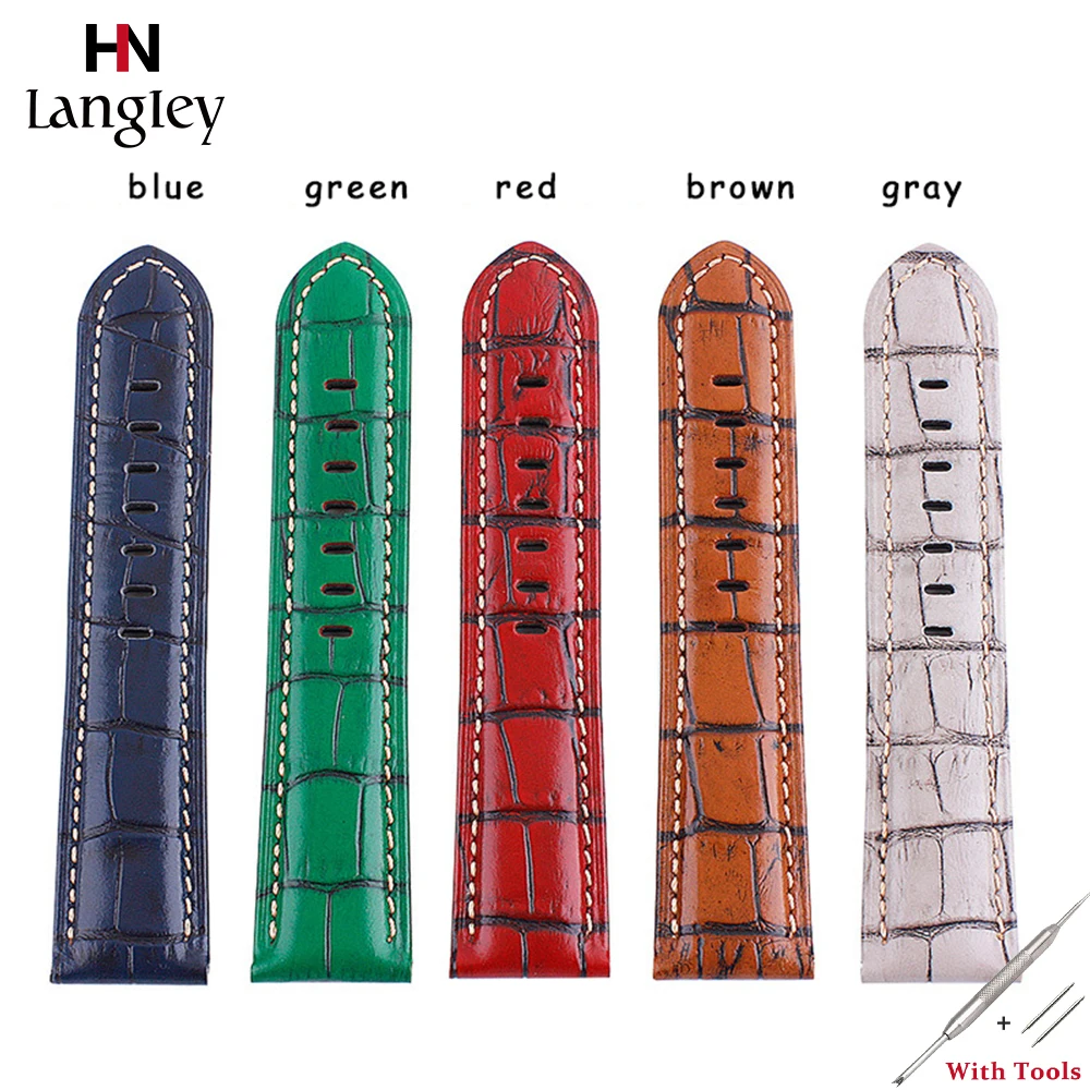High Quality Retro Bamboo Cowhide Wristwatch Straps Men Women Watchbands With Tools 20mm/22mm/24mm/26mm Watches Accessories
High Quality Retro Bamboo Cowhide Wristwatch Straps Men Women Watchbands With Tools 20mm/22mm/24mm/26mm Watches Accessories