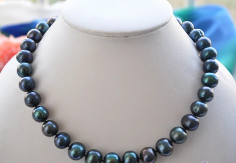 FREE SHIPPING>>>@ new1787 HUGE 12-15mm ROUND PEACOCK BLACK FW PEARL NECKLACE 17IN 925ss
FREE SHIPPING>>>@ new1787 HUGE 12-15mm ROUND PEACOCK BLACK FW PEARL NECKLACE 17IN 925ss