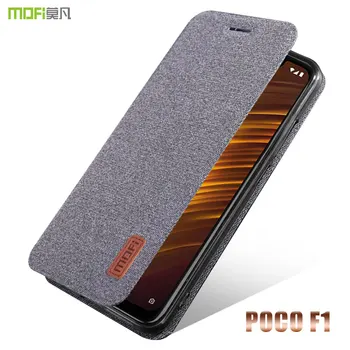 Pocophone F1 case cover MOFI for Xiaomi Pocophone F1 Fabric Flip Case Xiaomi Poco F1 Silicone TPU full Cover stand Case 6.18''
Pocophone F1 case cover MOFI for Xiaomi Pocophone F1 Fabric Flip Case Xiaomi Poco F1 Silicone TPU full Cover stand Case 6.18''