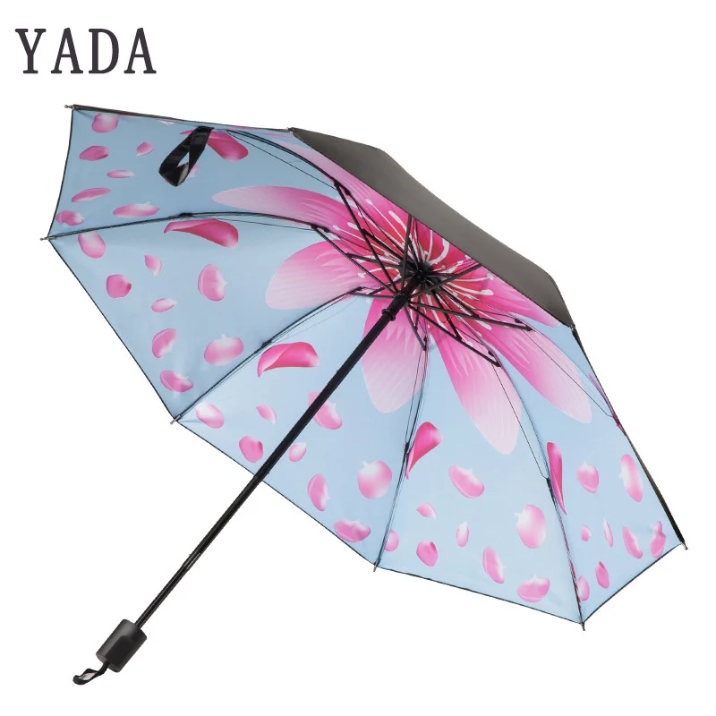 YADA New Hot Sale Cherry Blossom Umbrella Rain Women Flower Floral ANTI-UV Foldable Umbrella For Women Windproof Umbrellas YS718
YADA New Hot Sale Cherry Blossom Umbrella Rain Women Flower Floral ANTI-UV Foldable Umbrella For Women Windproof Umbrellas YS718