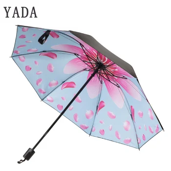 YADA New Hot Sale Cherry Blossom Umbrella Rain Women Flower Floral ANTI-UV Foldable Umbrella For Women Windproof Umbrellas YS718
YADA New Hot Sale Cherry Blossom Umbrella Rain Women Flower Floral ANTI-UV Foldable Umbrella For Women Windproof Umbrellas YS718