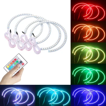 34W 4x131MM RGB LED SMD5050 with Remote Control Brightness Adjustable Dimmable 16 Colors Changing Flash for Truck SUV RV DC12V
34W 4x131MM RGB LED SMD5050 with Remote Control Brightness Adjustable Dimmable 16 Colors Changing Flash for Truck SUV RV DC12V