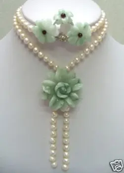 Hot Fashion women designer cheap Jewellery set Charming freshwater pearl & necklace earring ring CZ Crystal stone gems
Hot Fashion women designer cheap Jewellery set Charming freshwater pearl & necklace earring ring CZ Crystal stone gems