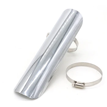 Motorcycle Exhaust Pipe Anti-Hot Cover Heat Shield Muffler Pipe Cover Heat Shield Decor Guard With Clamps For Mounting
Motorcycle Exhaust Pipe Anti-Hot Cover Heat Shield Muffler Pipe Cover Heat Shield Decor Guard With Clamps For Mounting
