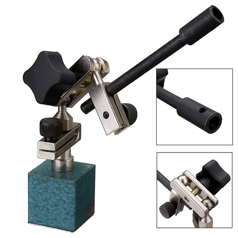 Mini Universal Adjustable Flexible Magnetic Base Foldable Holder Stand For Digtal & Analog Test Indicator Tool
Mini Universal Adjustable Flexible Magnetic Base Foldable Holder Stand For Digtal & Analog Test Indicator Tool