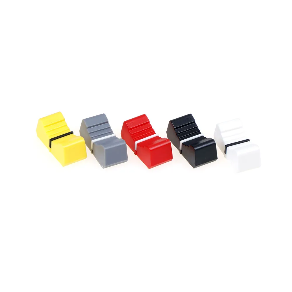 Fader Knob Cap Touch Sensitive Slider Ribbed Mixer Desk Switch Knob Cap 10pcs 8mm
Fader Knob Cap Touch Sensitive Slider Ribbed Mixer Desk Switch Knob Cap 10pcs 8mm