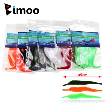 Bimoo 10PCS About 9cm Popular Mangum's Dragon Tail for Muskie Pike Bass Saltwater Fishing Lures Baitfish Streamer Flies Material
Bimoo 10PCS About 9cm Popular Mangum's Dragon Tail for Muskie Pike Bass Saltwater Fishing Lures Baitfish Streamer Flies Material