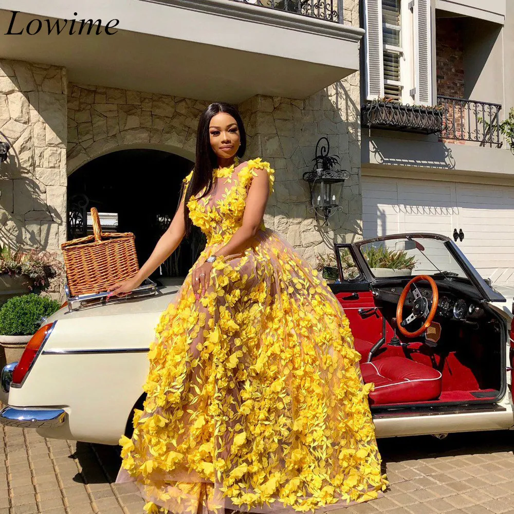 New African Yellow Plus Size Prom Dresses Long 2019 Illusion Flowers Sleeveless Sexy Evening Prom Party Gowns See Through
New African Yellow Plus Size Prom Dresses Long 2019 Illusion Flowers Sleeveless Sexy Evening Prom Party Gowns See Through