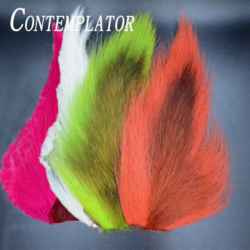 CONTEMPLATOR 5optional colors fly fishing streamers bucktail jig fly tying materials deer tail feather for saltwater jigging
CONTEMPLATOR 5optional colors fly fishing streamers bucktail jig fly tying materials deer tail feather for saltwater jigging
