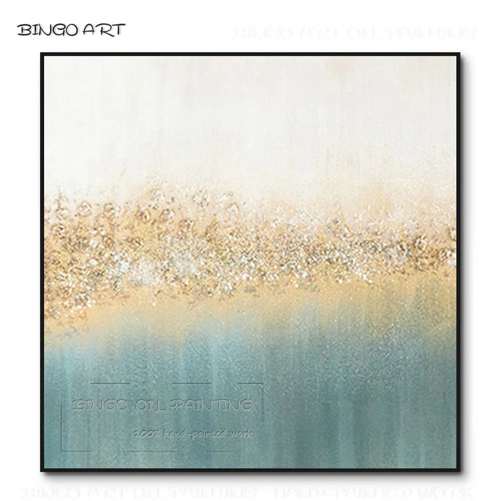 Professional Painter Hand-painted High Quality Abstract Acrylic Painting on Canvas Fashion Fine Art Abstract Gold Oil Painting
Professional Painter Hand-painted High Quality Abstract Acrylic Painting on Canvas Fashion Fine Art Abstract Gold Oil Painting