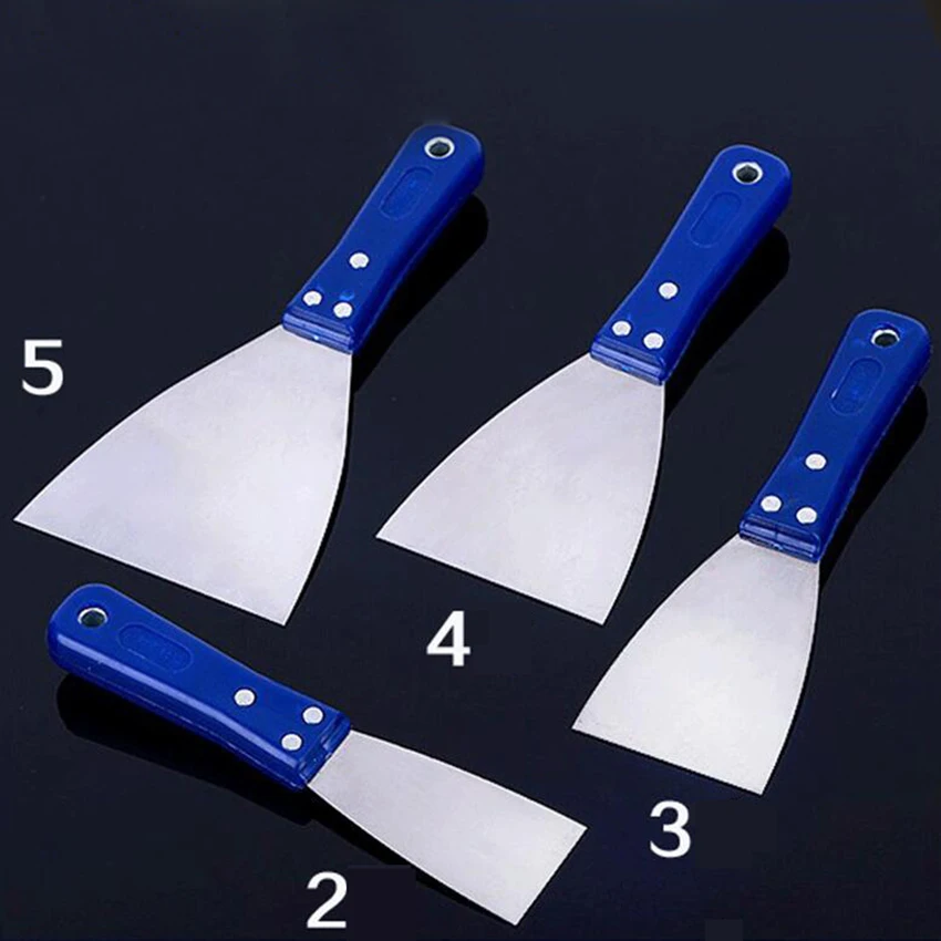 2/3/5 inch Putty Knife 1pcs Scraper Blade Scraper Shovel stainless Steel Plastic Handle Wall Plastering Knife Hand Tool
2/3/5 inch Putty Knife 1pcs Scraper Blade Scraper Shovel stainless Steel Plastic Handle Wall Plastering Knife Hand Tool