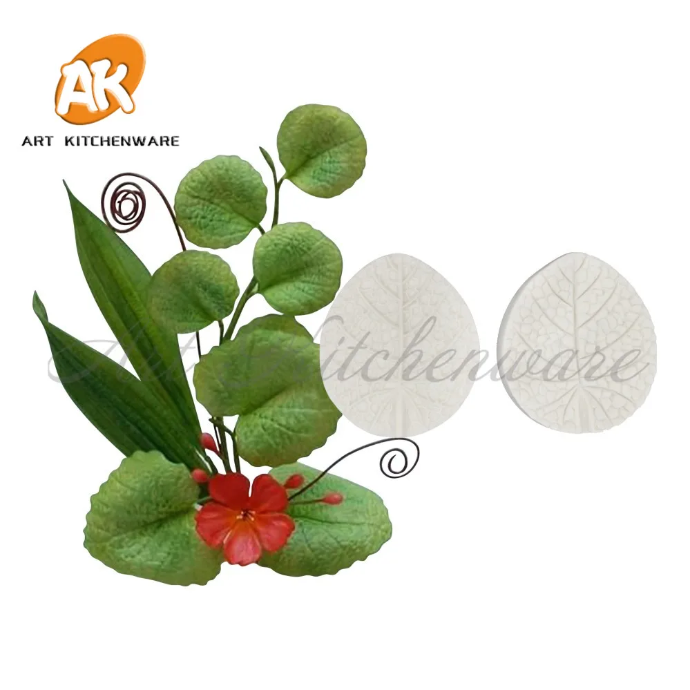 2pcs Vine Leaf Veiner Impression Flower Mold Silicone Mold Cake Decorating Fondant Sugarcraft Cake Mold Kitchenware
2pcs Vine Leaf Veiner Impression Flower Mold Silicone Mold Cake Decorating Fondant Sugarcraft Cake Mold Kitchenware