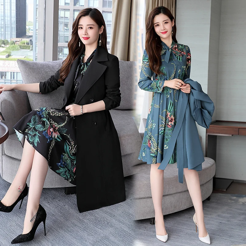 2019 early autumn clothing new fashion chic early autumn dress set was thin two-piece windbreaker jacket female
2019 early autumn clothing new fashion chic early autumn dress set was thin two-piece windbreaker jacket female