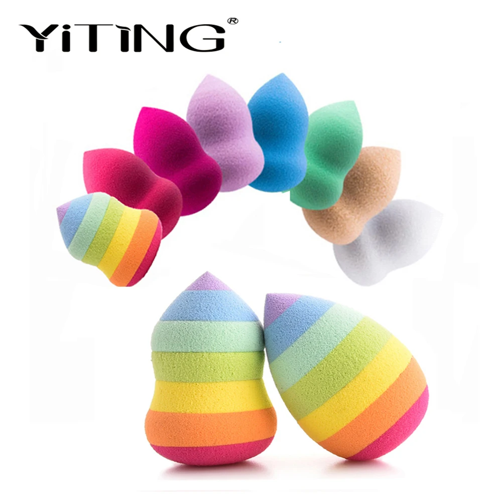 YiTing Half Cut Egg Sponge Puff Pro Fundation Makeup Gourd Sponge Konjac Soft Rainbow Cosmetic Liquid Powder Cream Puff 10color
YiTing Half Cut Egg Sponge Puff Pro Fundation Makeup Gourd Sponge Konjac Soft Rainbow Cosmetic Liquid Powder Cream Puff 10color
