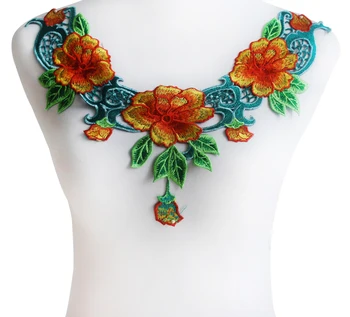 Multicolors Neckline Lace Collar Floral Embroidered Lace Venise Applique Motif Trimming Patches Sewing Accessories 10piece/T1382
Multicolors Neckline Lace Collar Floral Embroidered Lace Venise Applique Motif Trimming Patches Sewing Accessories 10piece/T1382
