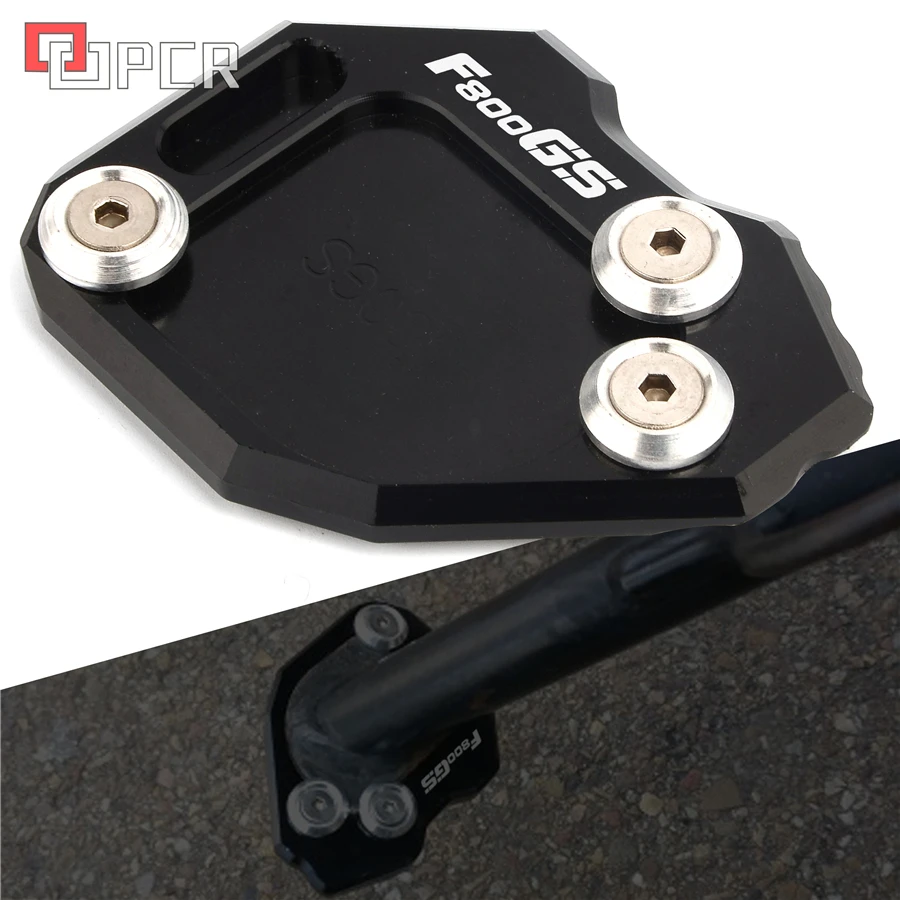 With LOGO Aluminum Side Stand Enlarge Plate Kickstand Extension Black For BMW F800GS F800 GS F 800 GS
With LOGO Aluminum Side Stand Enlarge Plate Kickstand Extension Black For BMW F800GS F800 GS F 800 GS