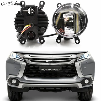 3-IN-1 Functions LED DRL Daytime Running Light Projector Fog Lamp with turn signal For Mitsubishi Montero Pajero Sport 2013-2018
3-IN-1 Functions LED DRL Daytime Running Light Projector Fog Lamp with turn signal For Mitsubishi Montero Pajero Sport 2013-2018