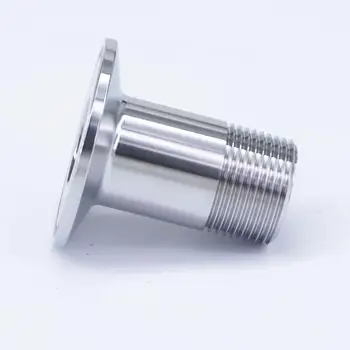 3/4" NPT Male x 1.5" Tri Clamp SUS 304 Stainless Steel Sanitary Fitting Coupling For Home Brew Beer
