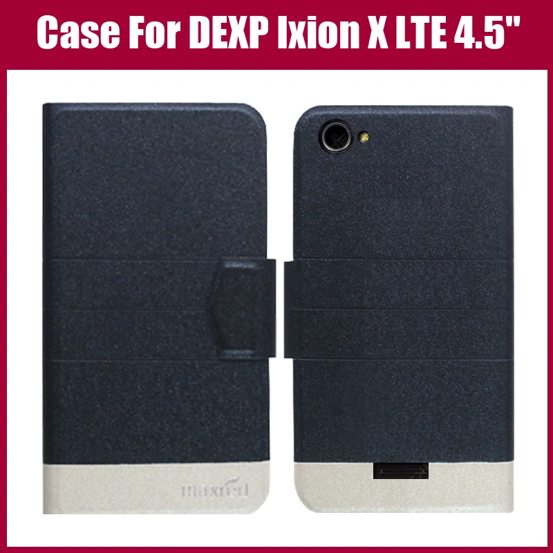 DEXP Ixion X LTE 4 5 "чехол Новое поступление видов цветов модный ультратонкий кожаный