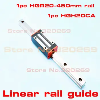 linear guide 1pc x HGR20 -L450mm Rail + 1pcs x HGH20CA HGW20CA sliding blocks Carriages for CNC parts Router
linear guide 1pc x HGR20 -L450mm Rail + 1pcs x HGH20CA HGW20CA sliding blocks Carriages for CNC parts Router