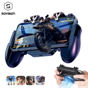 PUBG Controller for iphone Heat Dissipation H5 Cooling Fan PUBG Mobile Android Game Pad for phone l1r1 Gaming Trigger Joystick
PUBG Controller for iphone Heat Dissipation H5 Cooling Fan PUBG Mobile Android Game Pad for phone l1r1 Gaming Trigger Joystick