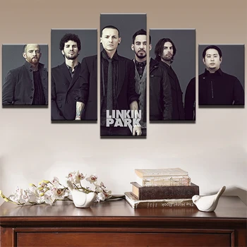 Canvas Printed Painting For Living Room Scenery Picture Linkin Park Rock Band 5 Pieces Decor Modern Cuadros Artworks
Canvas Printed Painting For Living Room Scenery Picture Linkin Park Rock Band 5 Pieces Decor Modern Cuadros Artworks