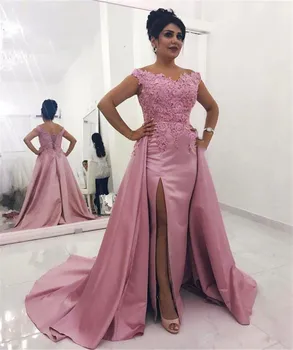 High Slit Arabic Evening Dress 2019 New Lace Appliques Floor Length Mermaid Prom Gowns Custom Made Graceful Women Party Dresses
High Slit Arabic Evening Dress 2019 New Lace Appliques Floor Length Mermaid Prom Gowns Custom Made Graceful Women Party Dresses