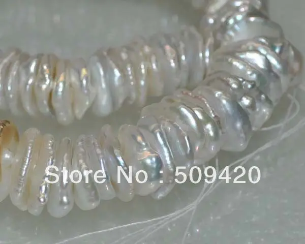 Free ShippingHUGE 18"14-15MM NATURAL SOUTH SEA GENUINE WHITE REBORN KESHI PEARL NECKLACE
Free ShippingHUGE 18"14-15MM NATURAL SOUTH SEA GENUINE WHITE REBORN KESHI PEARL NECKLACE
